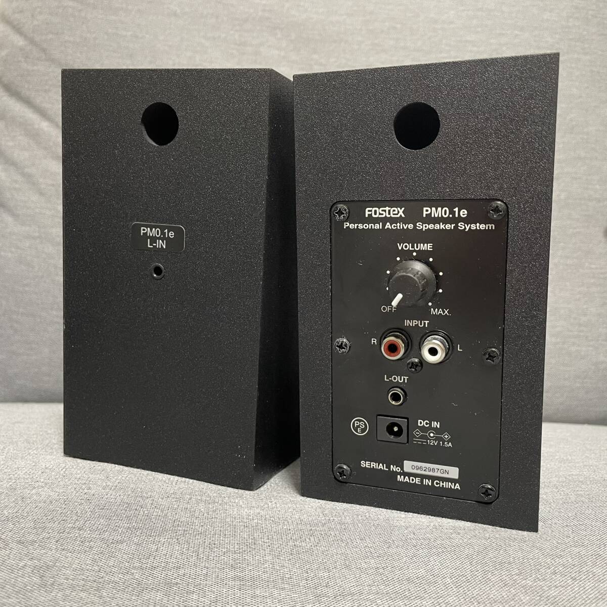 FOSTEX PM0.1e アクティブスピーカー 中古品_画像2