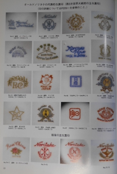  out of print valuable book@ Old Noritake collectors guide * Imperial Family. ...bombonie-ru2 pcs. together 