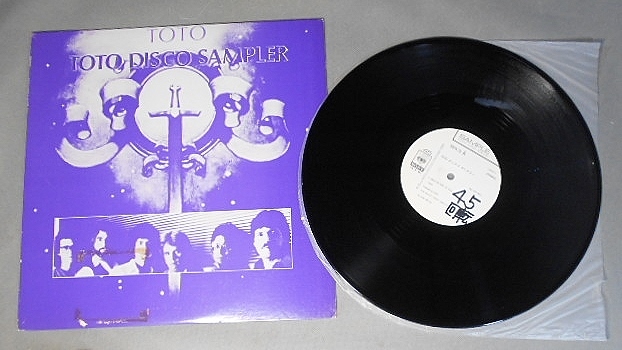 TOTO　日本オンリー幻のファースト初期プロモオンリー非売品　TOTO DISCO SAMPLER_画像1