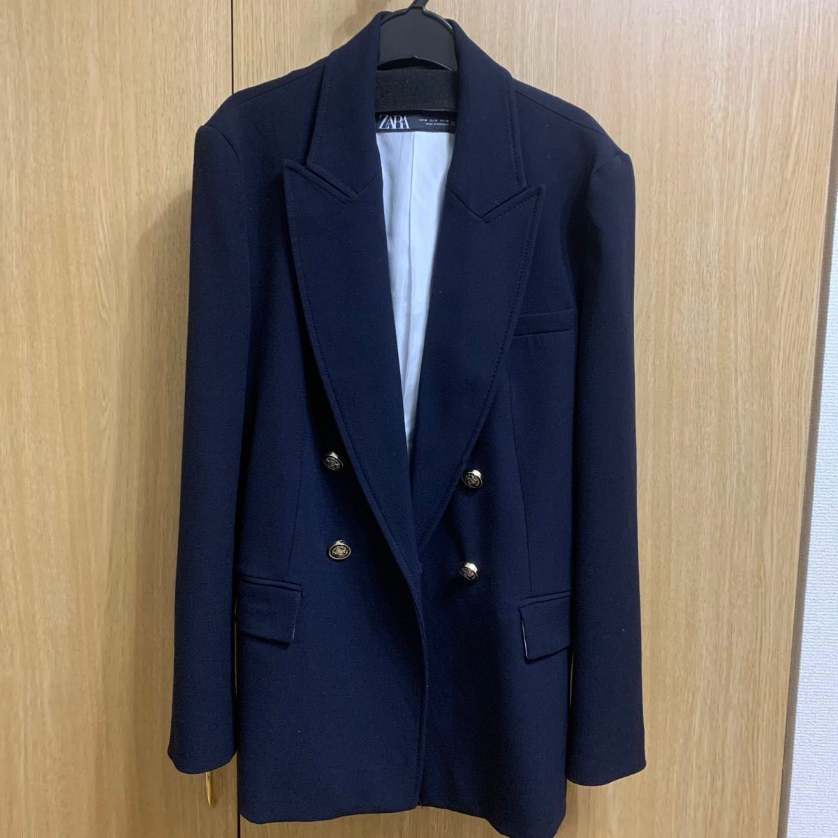 ZARA テーラードダブルブレストブレザー ジャケット ブレザー ZARA テーラードダブルブレストブレザー ジャケット ブレザー