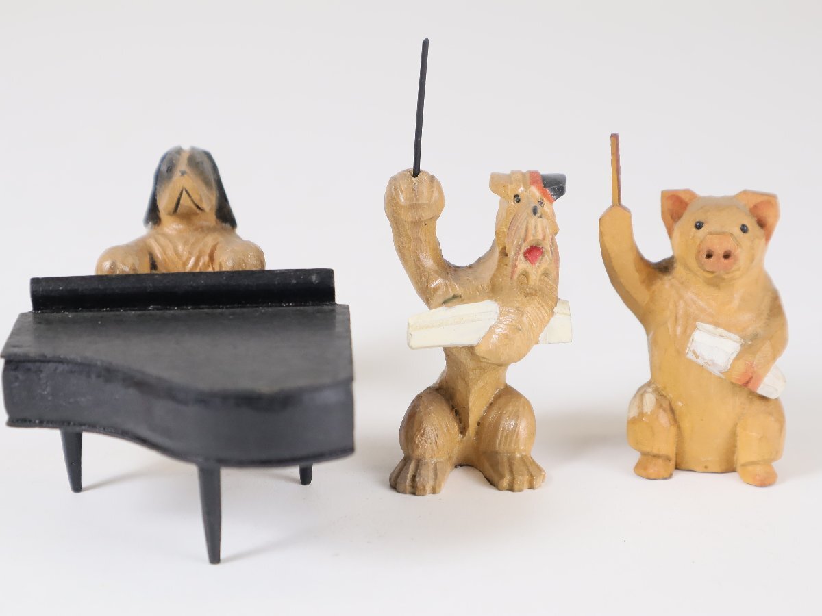 動物たちのオーケストラ 郷土玩具 民芸 伝統工芸 風俗人形 置物の画像8