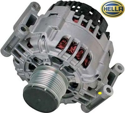 【M’s】 W203 S203 ベンツ Cクラス 直4 (2000y-2007y) 純正OEM オルタネーター ダイナモ 120A HELLA パーツ 部品 2711540802 2711540902_画像1