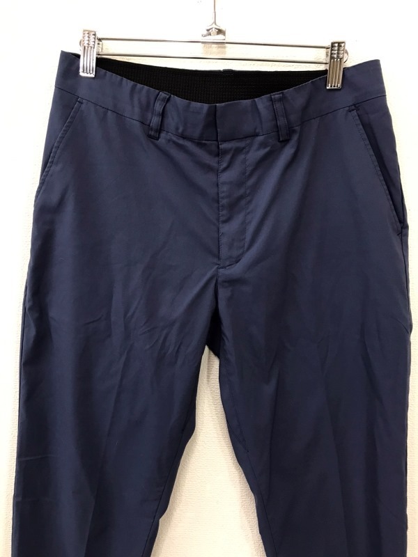 2547 men's [ MIZUNO ] sport wear stretch pants size :M color : navy 