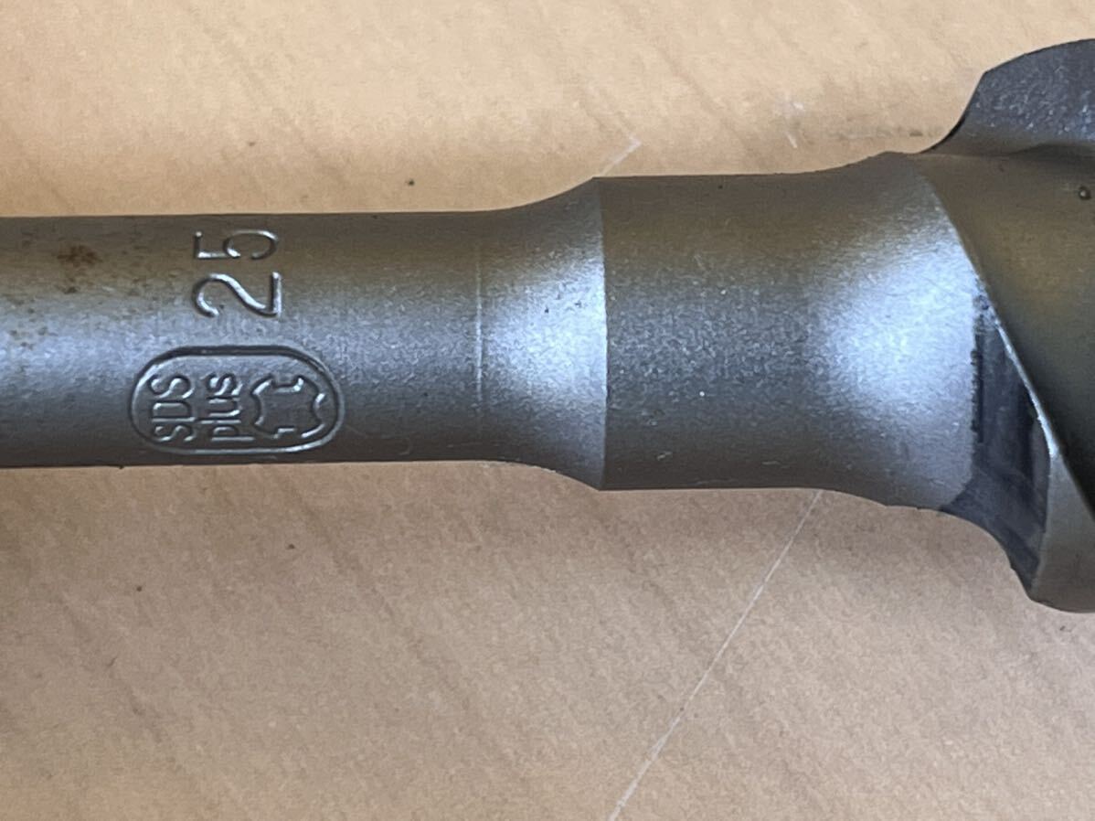  unused goods miyanaga concrete stone material combined use Delta gon bit SDS plus blade . diameter 25mm× valid length 200mm total length 270mm light weight hammer drill for 