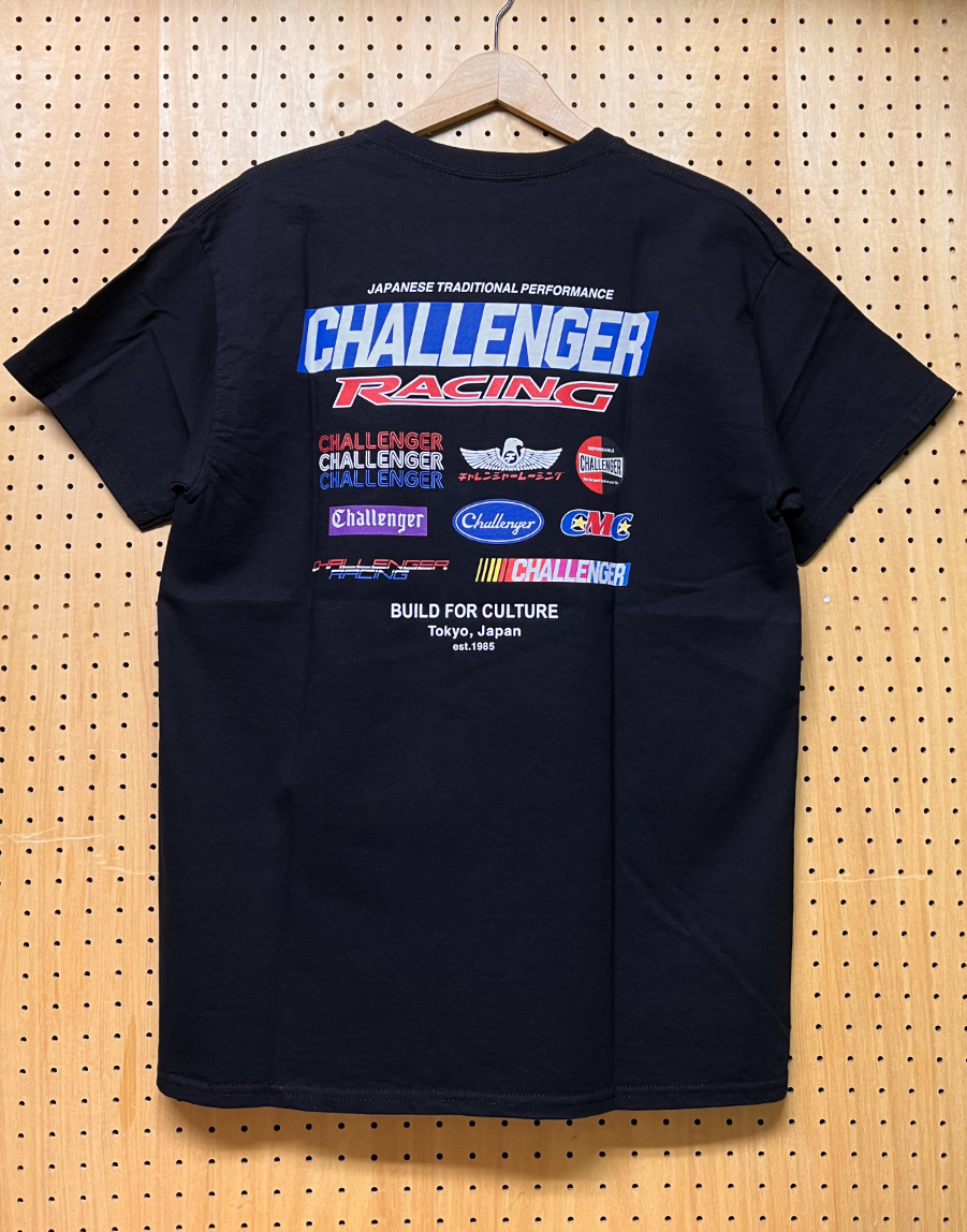 CHALLENGER チャレンジャー CMC RACING LOGO Tシャツ BLACK XLサイズ _画像1