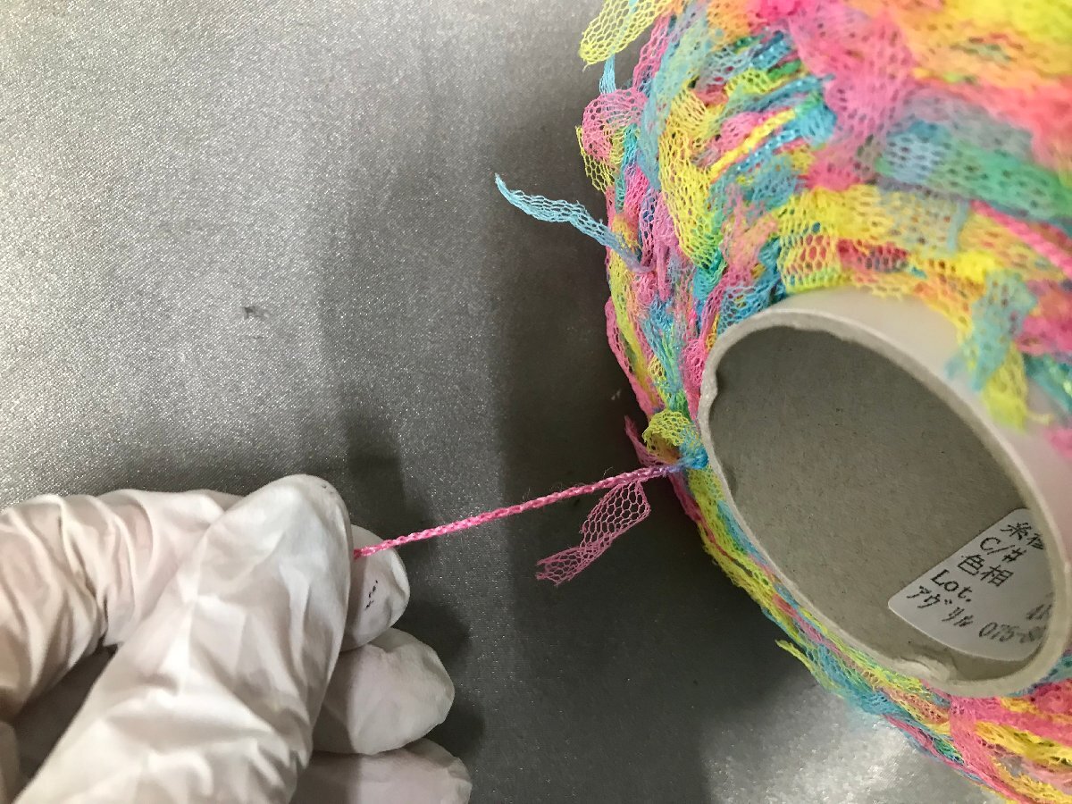 05-10-214 *AK[ small ] unused goods avuliruAVRIL handmade materials hand made supplies thread knitting wool colorful ribbon gerbera anemone 