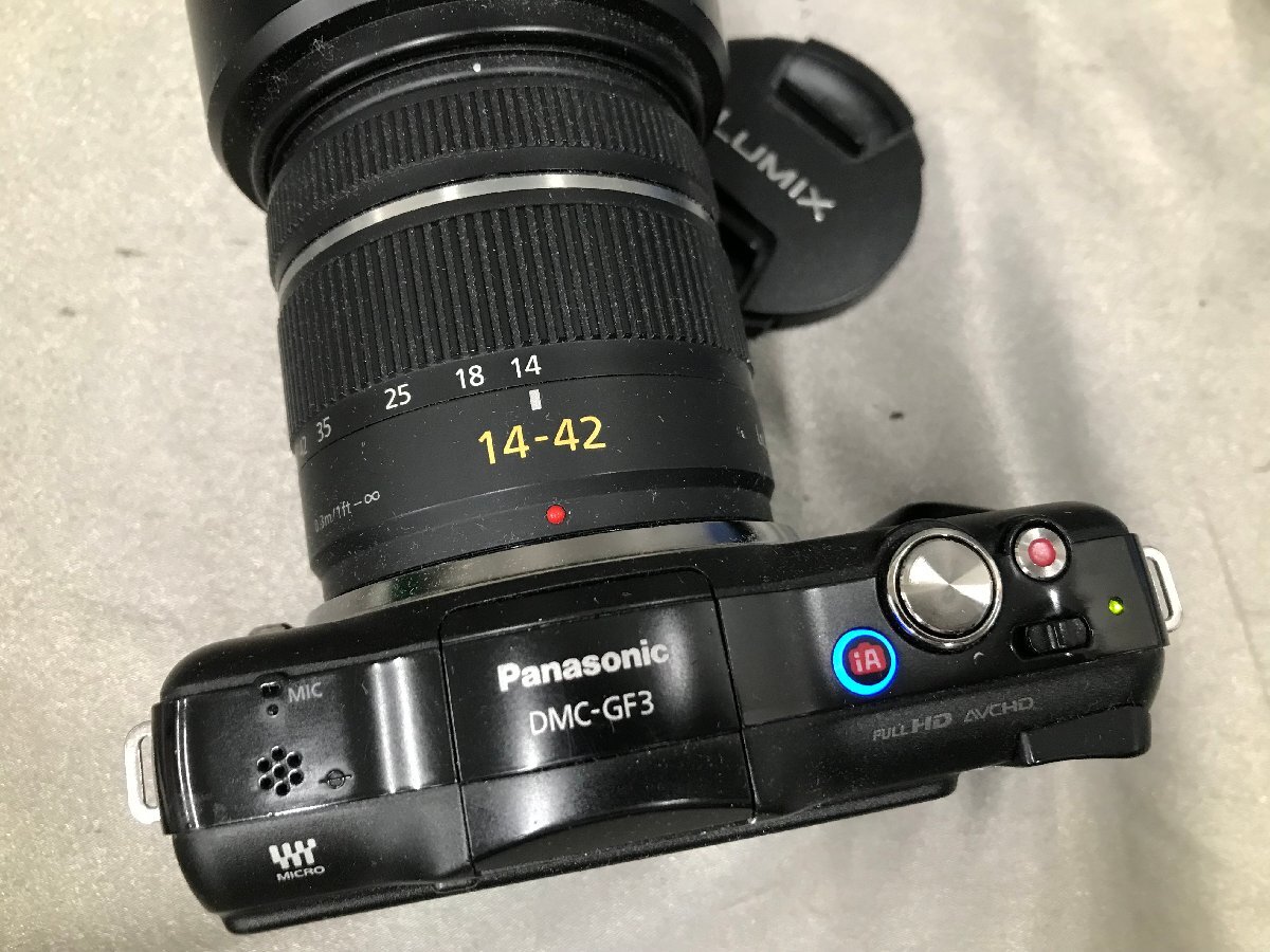 05-16-434 *AP[ маленький ] б/у товар Panasonic DMC-GF3 LUMIX камера фотография фотосъемка хобби цифровая камера товар с некоторыми замечаниями 