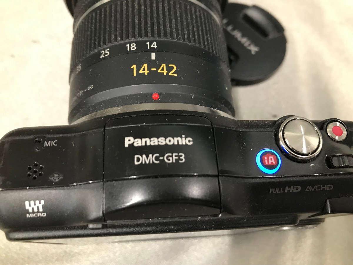05-16-434 *AP[ маленький ] б/у товар Panasonic DMC-GF3 LUMIX камера фотография фотосъемка хобби цифровая камера товар с некоторыми замечаниями 