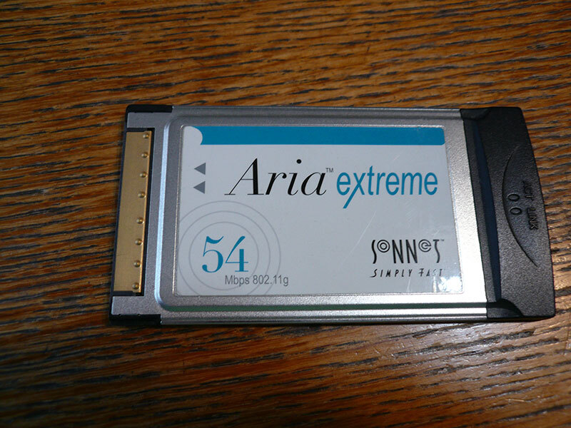 SONNET Aria extreme PowerBook G3/G4 для (OSX10.2.8 после )CardBus беспроводной LAN(11G/54Mbps) карта 