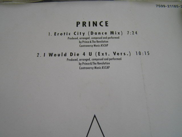 【JR403】CDS《Prince / プリンス》When Doves Cry / Erotic City / Little Red Corvette - 3CD_画像4