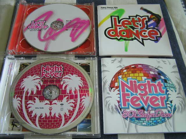 【JR403】エイティーズ・ダンス《Night Fever 80's Surfer Disco & Let's Dance Late 80's - Early 90's》2枚組 x 2CD_画像1