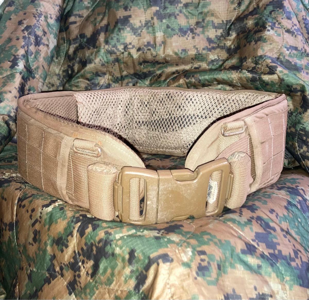 米軍放出 USMC FILBE サブベルト コヨーテ 中古 MR海兵隊 米軍放出 USMC FILBE サブベルト コヨーテ 中古 MR海兵隊
