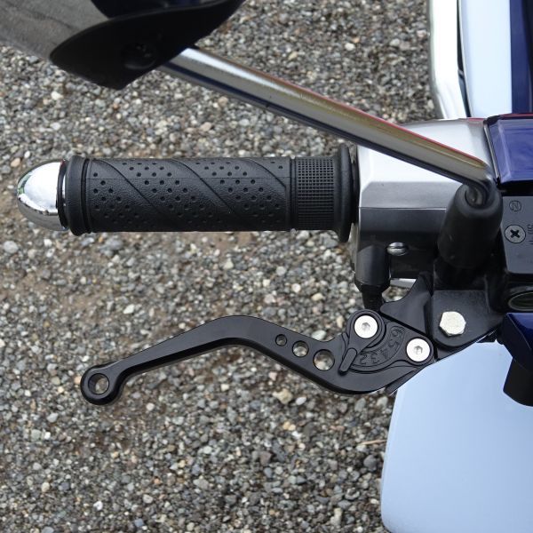 cm2 ALL black delustering mat brake lever 6 -step adjustment Short Honda Super Cub C125 CT125 Hunter Cub Dux 125 110(JA59) agreement 