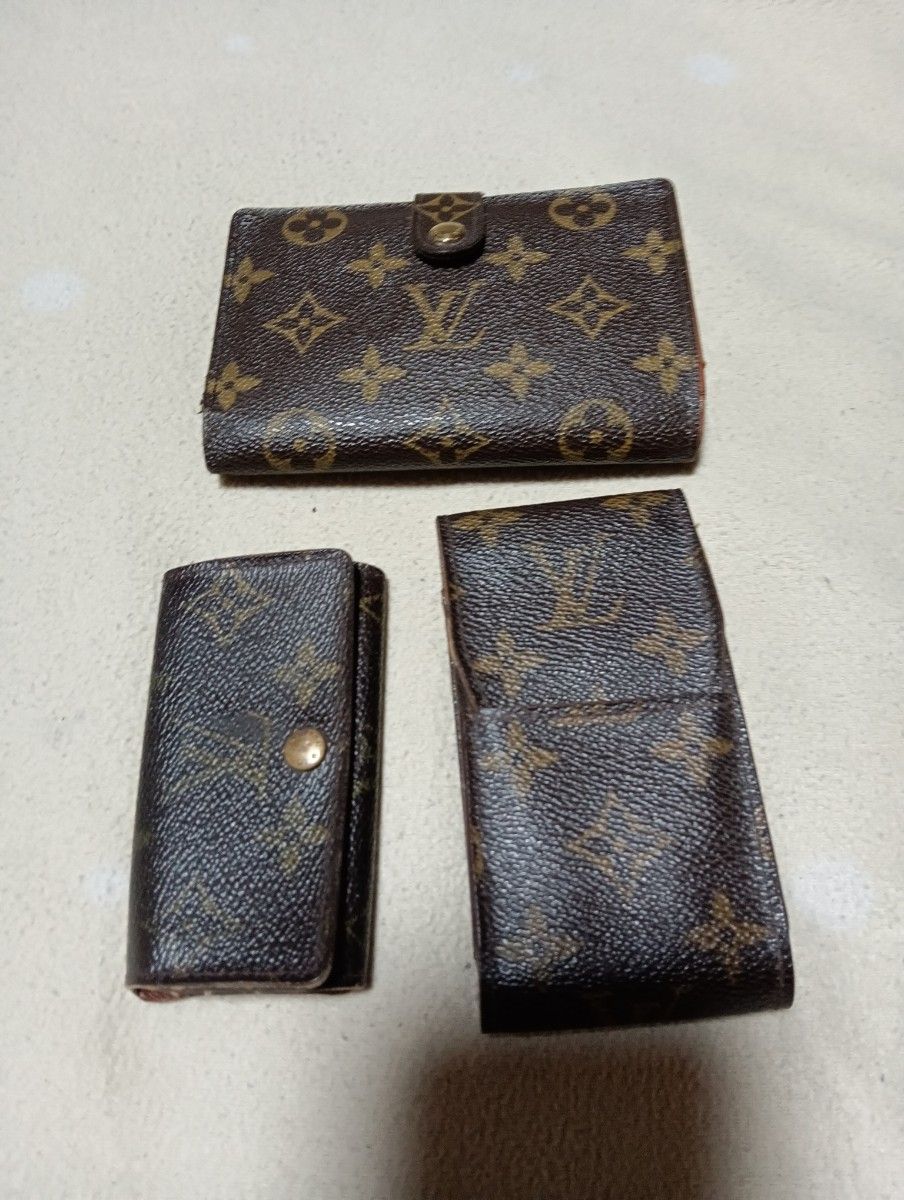 ルイヴィトン モノグラム 財布 シガレットケース キーケース セット LOUISVUITTON タイムセール