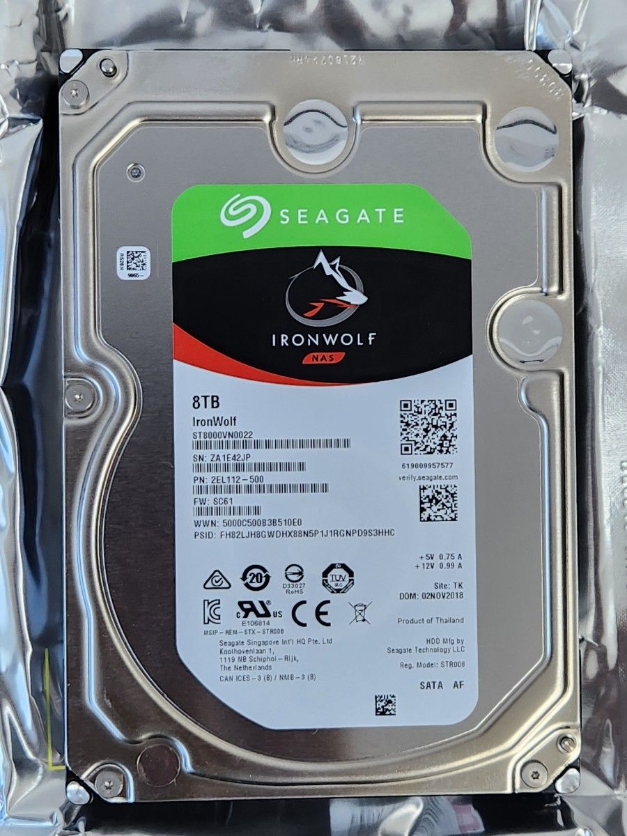 Seagate IronWolf 8TB ST8000VN0022 a