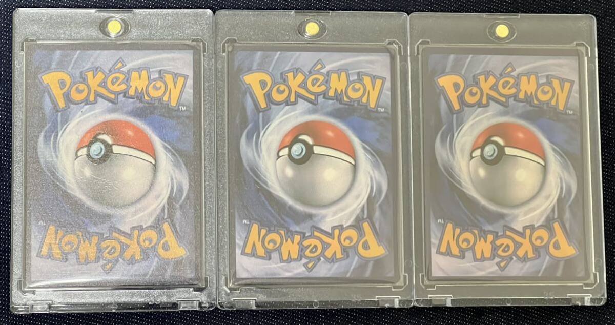 ポケモンカードポンチョを着たピカチュウ3枚プラスチックカードPokemon plastic Card新品海外版_画像5