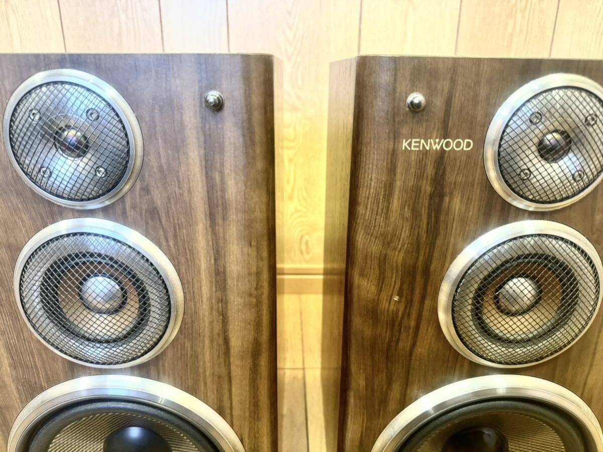 KENWOOD LS-11ES Kenwood speaker system pair present condition goods audio sound equipment 