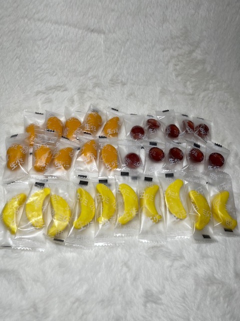  now cost ko. most discussed raw gmi.. trial pack 30 piece mango 10 piece * grape 10 piece * banana 10 piece 