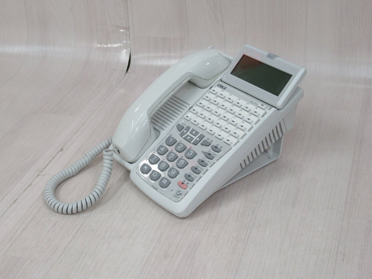 Ω YJ 150 保証有 OKI 沖 30ボタンIP多機能電話機 DI2166 MKT/IP-30DKWHF-V2 ２台セット キレイ_画像2