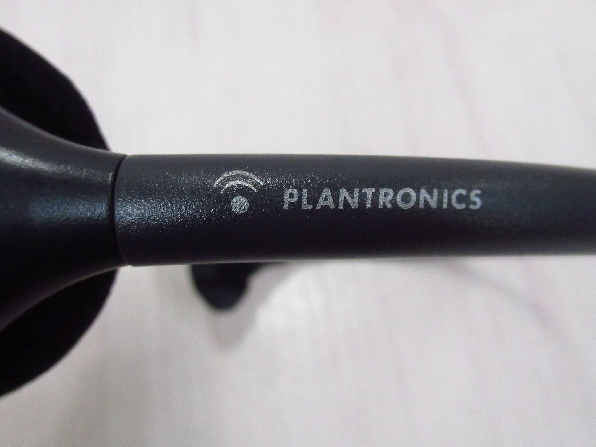 Ω XI2 7127 保証有 Plantronics 片耳タイプ ヘッドセット + 電話機接続ケーブル HW251NC + A10-16 3台セット ・祝10000！取引突破！_画像6