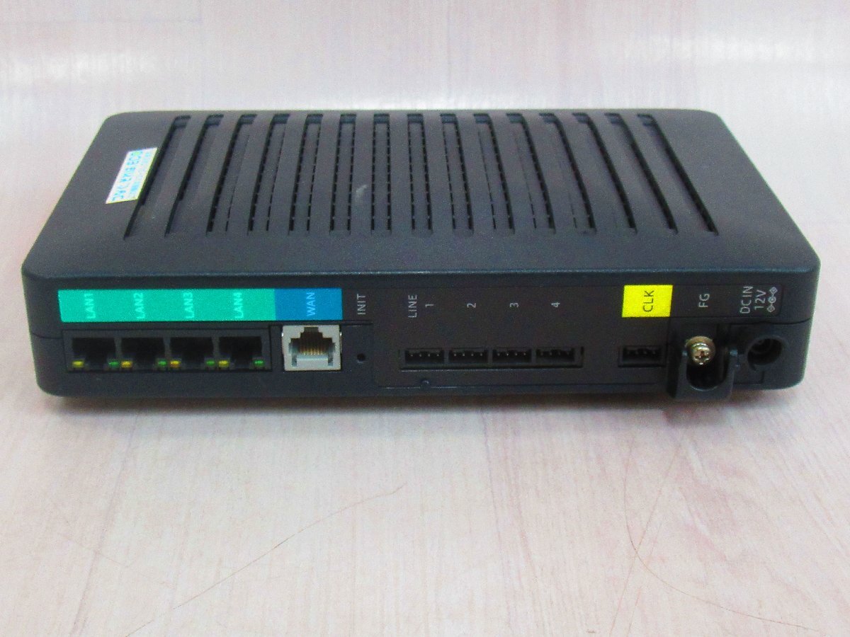 Ω ZZE 15328# 保証有 NTT【 OG810Xi 】Netcommunity ISDN インターフェイス4ポート ひかり電話アダプタ 東15年製 Ver.2.32 初期化済_画像3