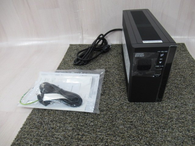 ZZX1 7985) BW40T OMRON Omron Uninterruptible Power Supply receipt issue possibility * festival 10000 transactions!! unused goods 