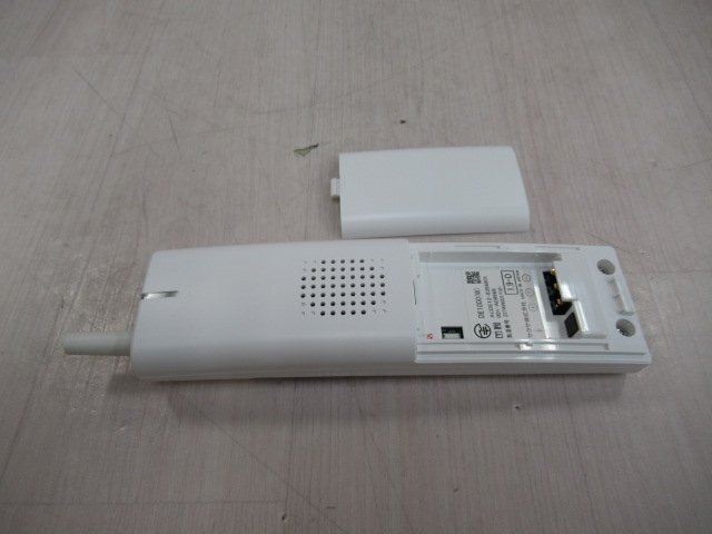 Ω ZP2 16085※保証有 キレイ 22年製 Saxa サクサ PLATIAⅢ プラティア3 WS1000(W) DECTコードレス電話機_画像5