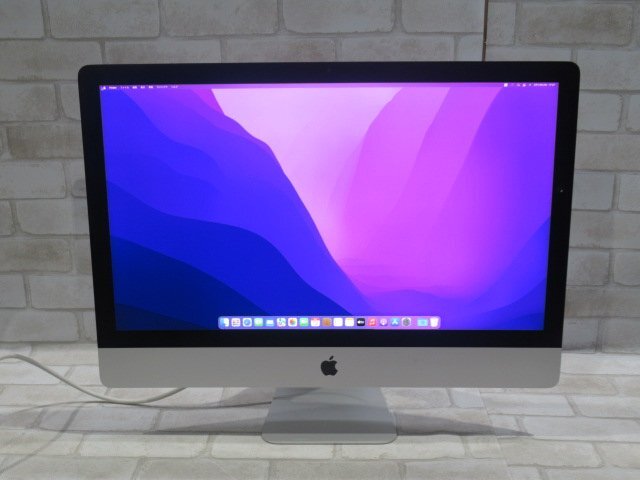 ▲04846 Ω 新TTPC 1549m Apple A1419 iMac ( Retina 5K, 27-inch, Late 2015 ) / 3.2GHz クアッドコア i5 / 16GB / 1.02TB 付属品有_画像2