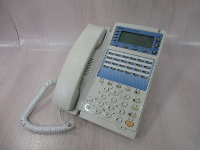 Ω保証有 ZX2 8038) GX-(24)STEL-(1)(W) NTT GX 24ボタンスター 標準電話機 中古ビジネスホン 領収書発行可能 ・祝10000取引!! 同梱可 西仕_画像1