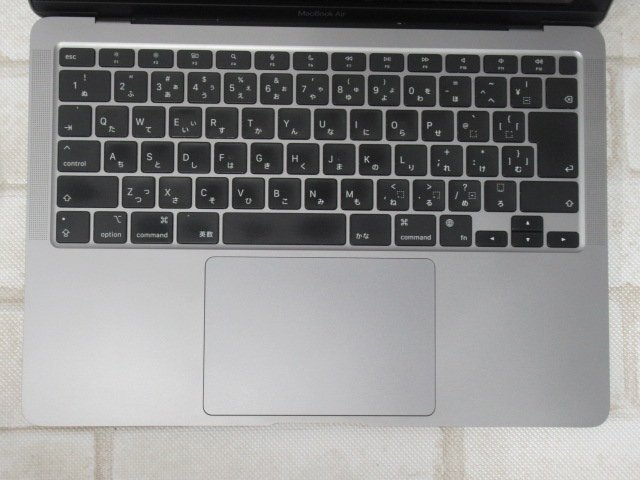 ▲05109 Ω 新TNPC5 0385m 保証有 Apple A2337 MacBook Air M1, 2020 / Apple M1 / 16GB / SSD:1TB AC付_画像2