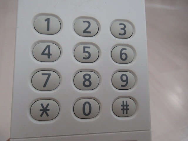 ▲ナカヨ NS-W01SD電話機W 壁掛けタイプシングルラインテレホン 18年製 保証有 ZI2 16308※_画像3