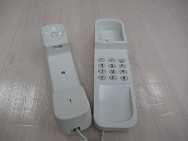 ▲ナカヨ NS-W01SD電話機W 壁掛けタイプシングルラインテレホン 18年製 保証有 ZI2 16308※_画像2