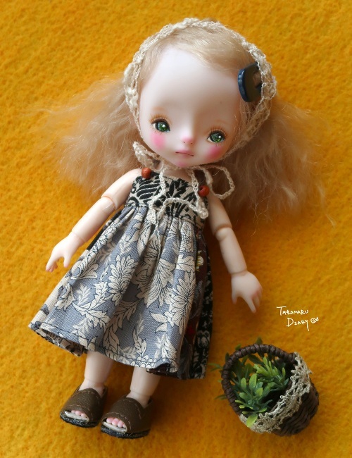 人気を誇る Yahoo!オークション - ボタニカルなセリアちゃん(体長 約16cm) 手作り人形