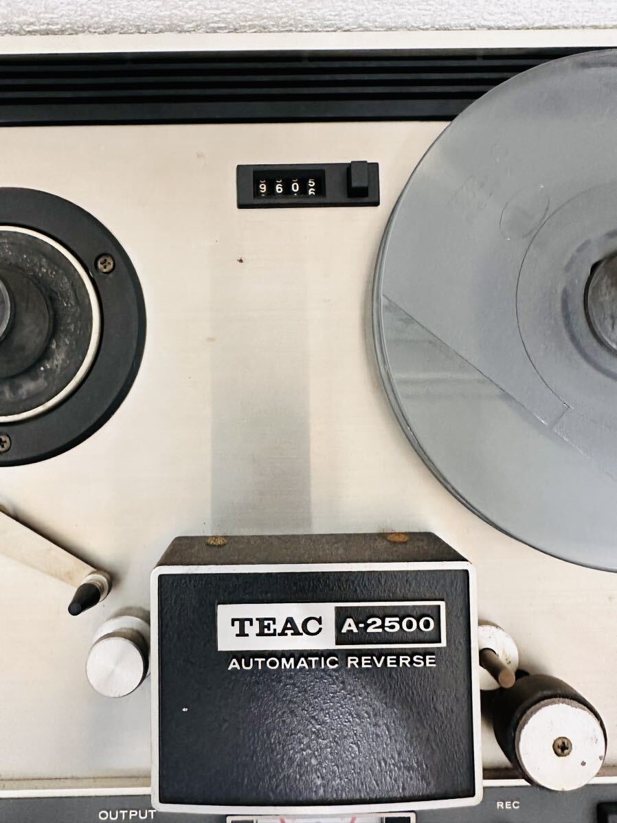  Teac TEAC A-2500 open reel deck open reel deck audio player audio player stereo tape deck STEREO TAPE DECK