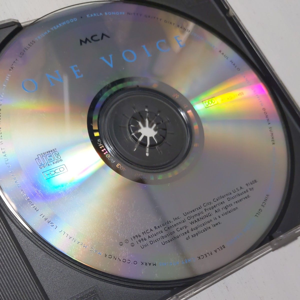 ONE VOICE ATLANTA OLYMPIC ALBUM KARLA BONOFF オムニバス CD