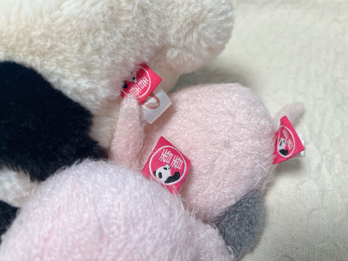 上野動物園 シャンシャン 2歳記念 赤ちゃん ぬいぐるみ 4個セット 香香 パンダ サンアロー 動物園ぬいぐるみ 