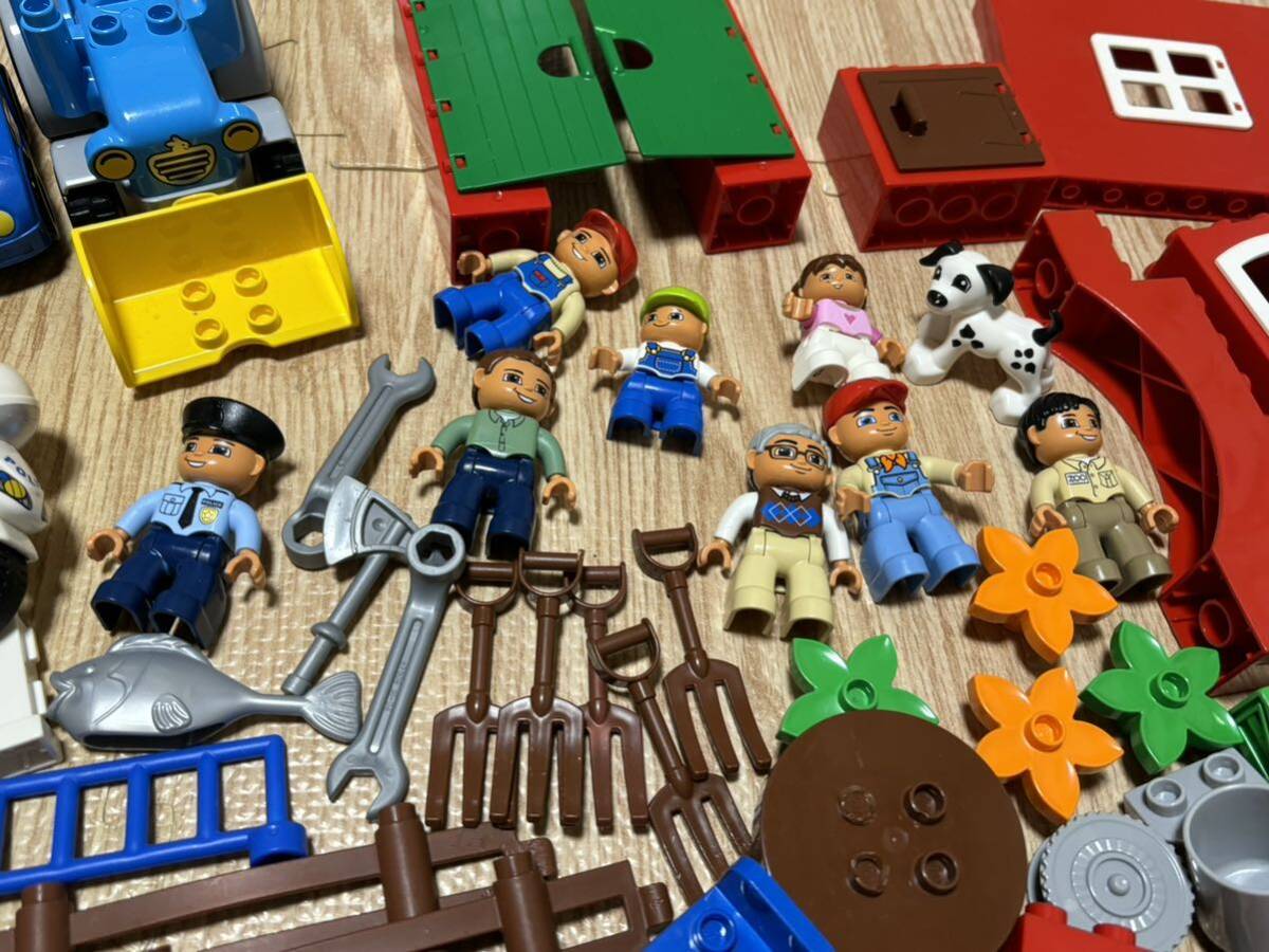 *LEGO Lego * Duplo Lego блок * машина полиция животное различный комплект * включая доставку!! основы блок трактор грузовик 
