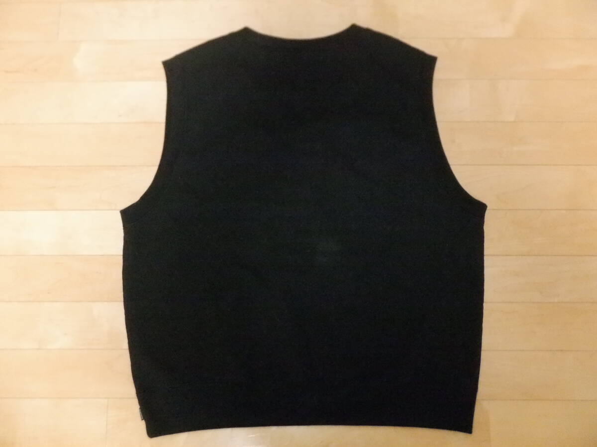 ☆Supreme 23SS Sweatshirt Vest ブラック Mサイズ_画像3