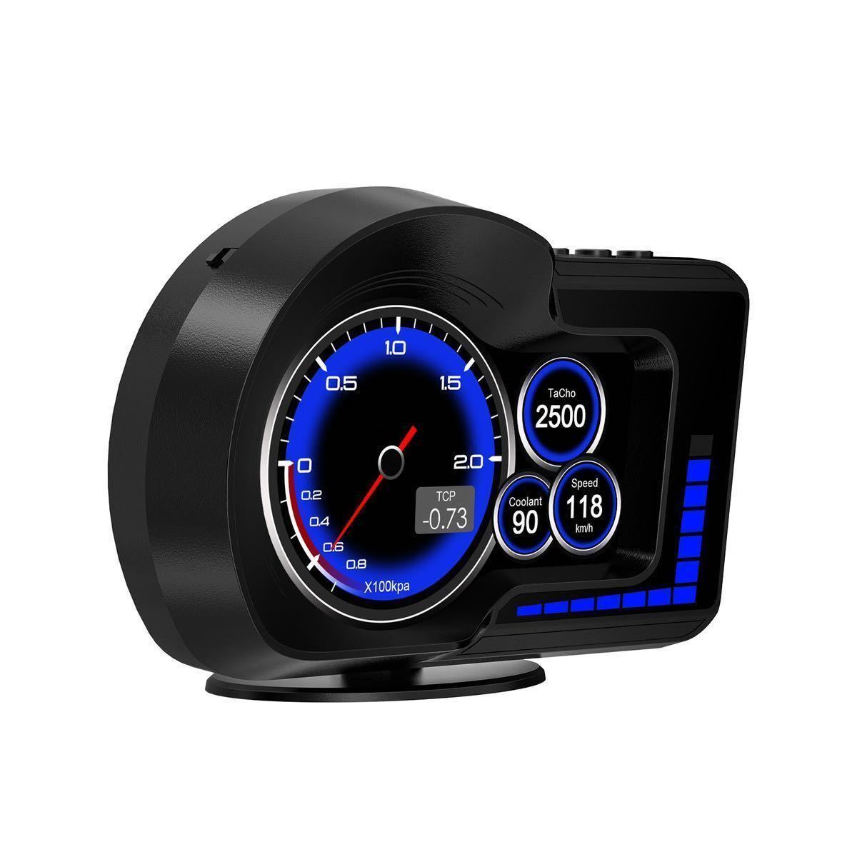  head up display GPS/OBD2 mode correspondence speed meter tachometer additional meter color change possibility high quality new goods 