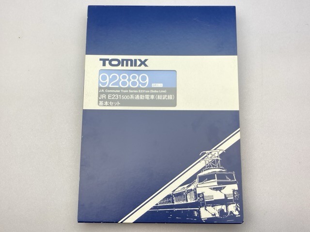 TOMIX 1/150 JR E231 500系通勤電車 総武線 6両基本セット 92889 ※まとめて取引・同梱不可 [26-1766]_画像1