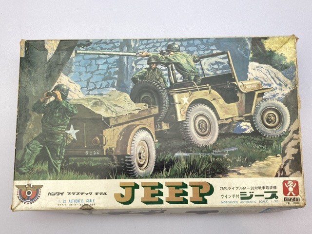  Bandai 1/32 Jeep * совместно сделка * включение в покупку не возможно [43-1794]