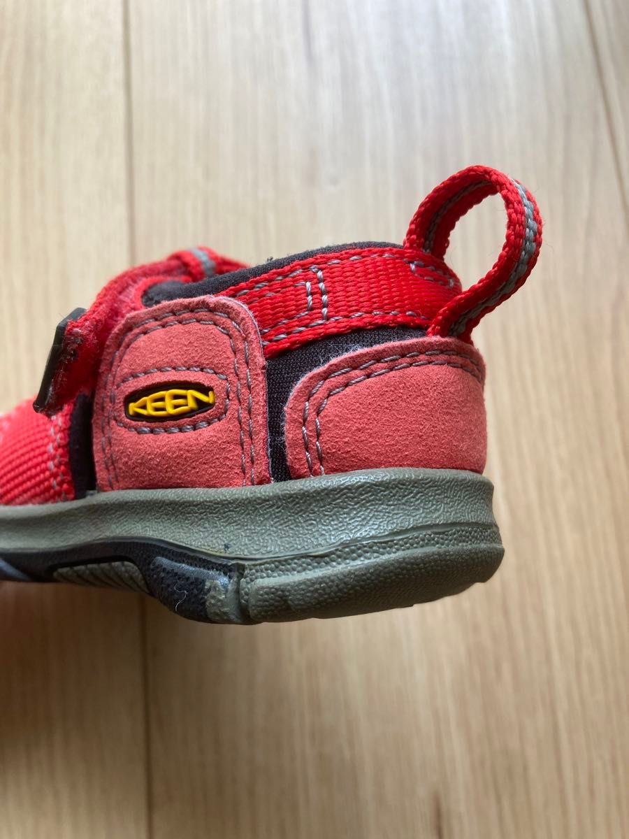 KEEN サンダル　赤　12.5cm