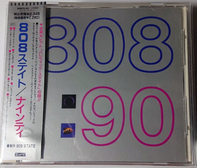 【WMC5-50帯付国内盤】808ステイト／ナインティ　808STATE / NINETY_画像1