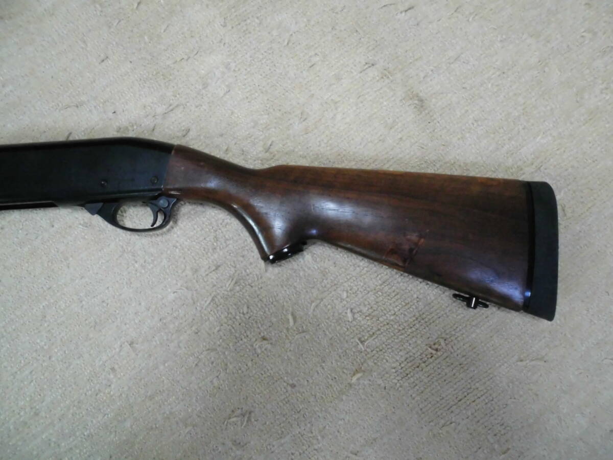  Maruzen shell Schott gun M870 wooden stock gas gun plastic Junk 