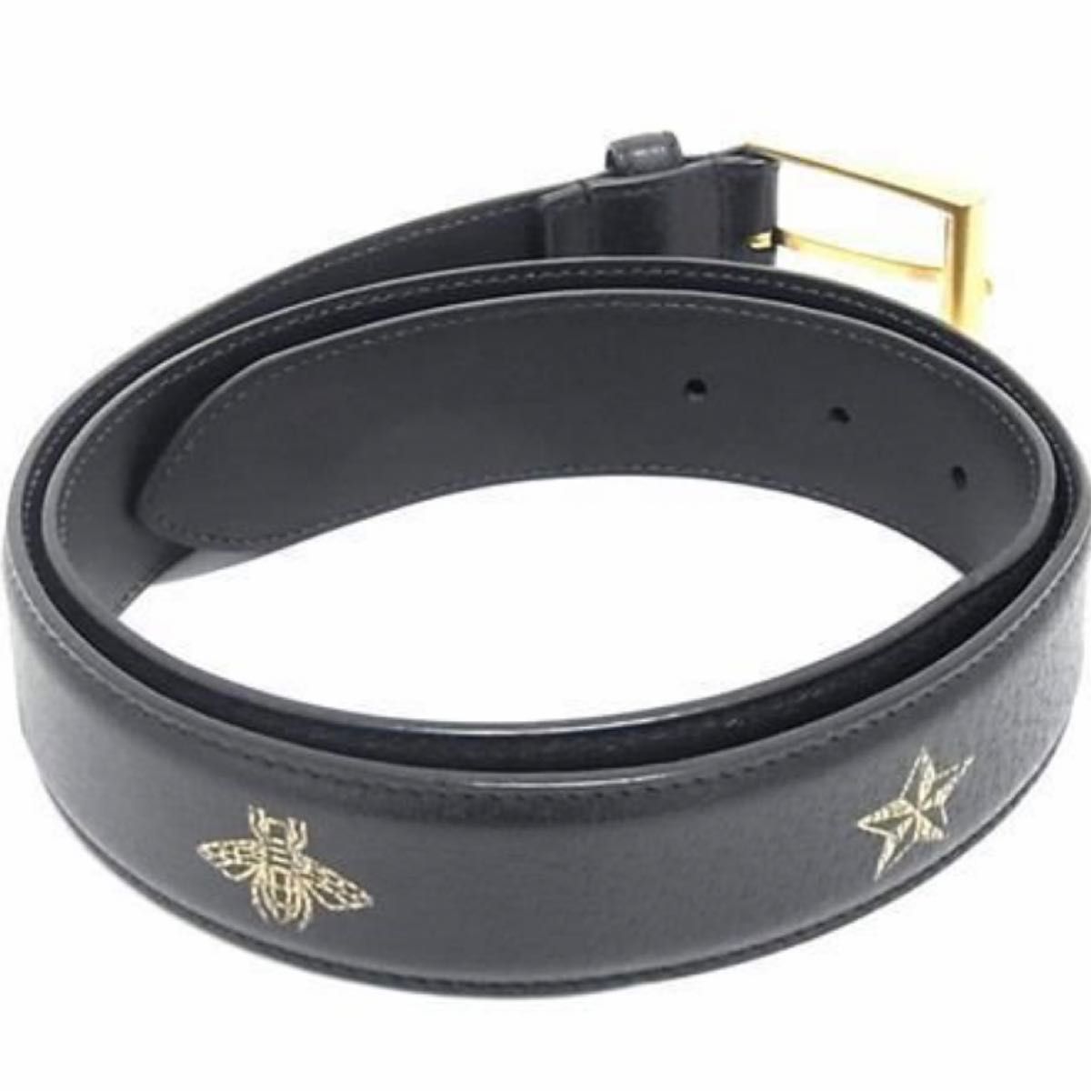 GUCCI グッチ ベルト レザー BEE ビー 蜂 スター STAR 星 GUCCI グッチ ベルト レザー BEE ビー 蜂 スター STAR 星