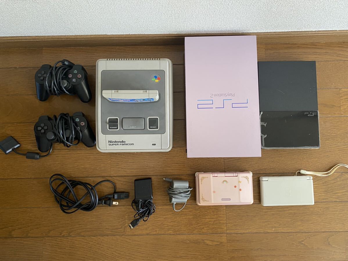 ジャンク ゲーム機本体 コントローラー 電源コード