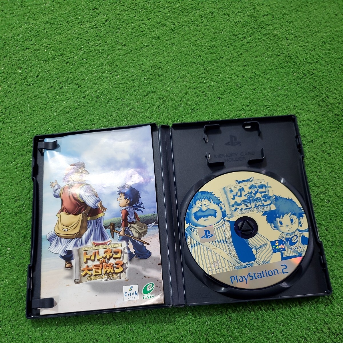 PS2 ソフト ドラゴンクエスト トルネコの大冒険3 不思議のダンジョン 動作確認済み 人気ソフト 送料230円_画像2