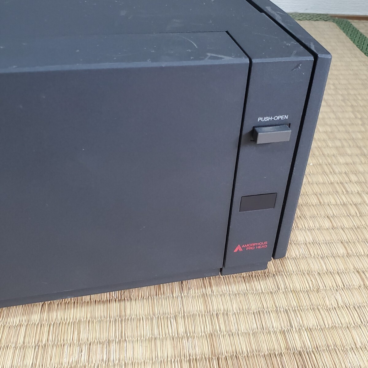 Panasonic パナソニック VHS ビデオデッキ NV-X10000 通電確認済み VIDEO CASSETTE RECORDER VIDEO MASTER _画像4