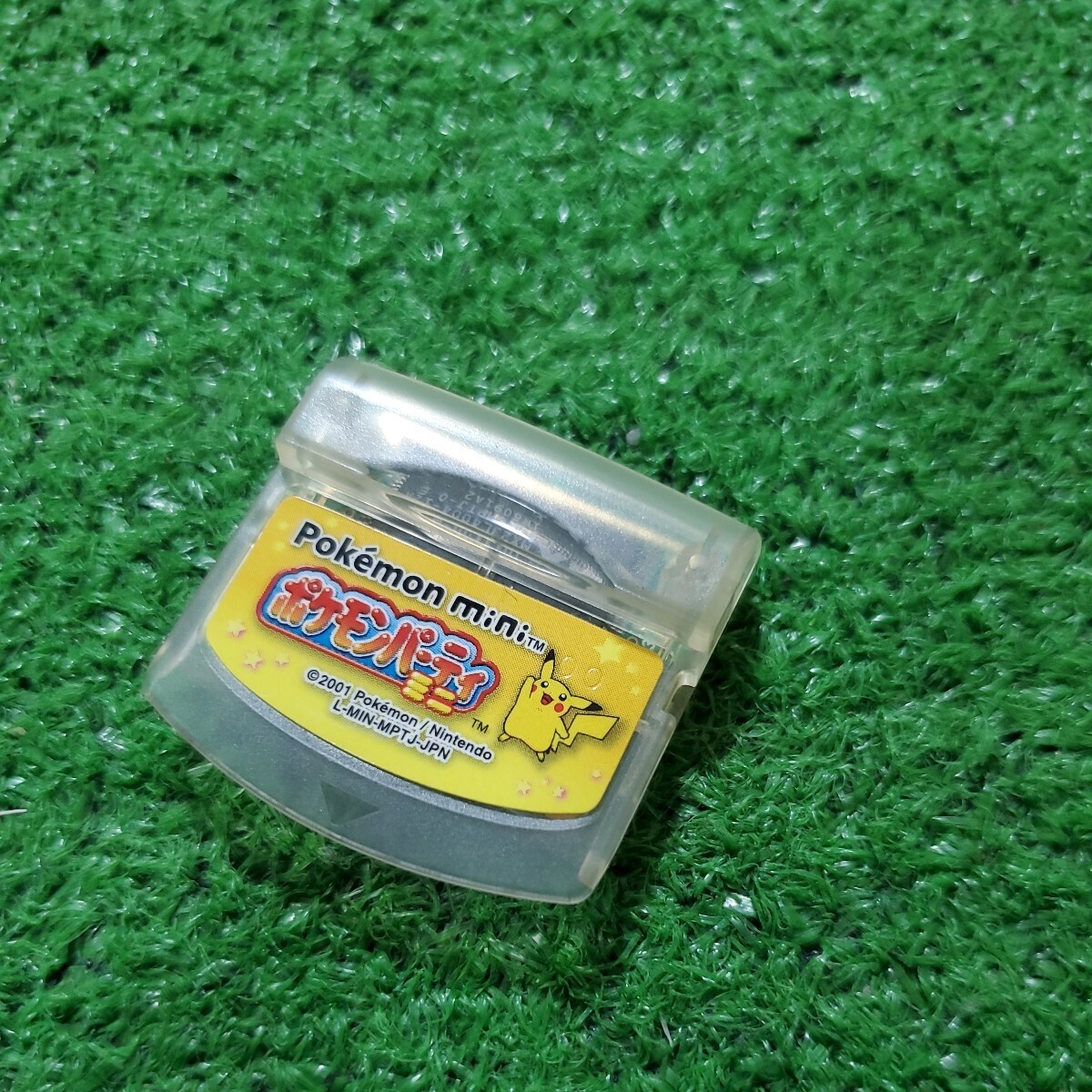 Pokemon mini ポケモンミニ 専用カートリッジ ポケモンパーティミニ 動作確認済み ゲームソフト 送料230円_画像1