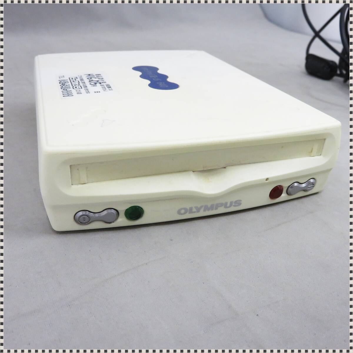 【 ジャンク 】 OLYMPUS 外付MOドライブ TURBO MO MO645U1 HA051224 【 1円 】_画像2